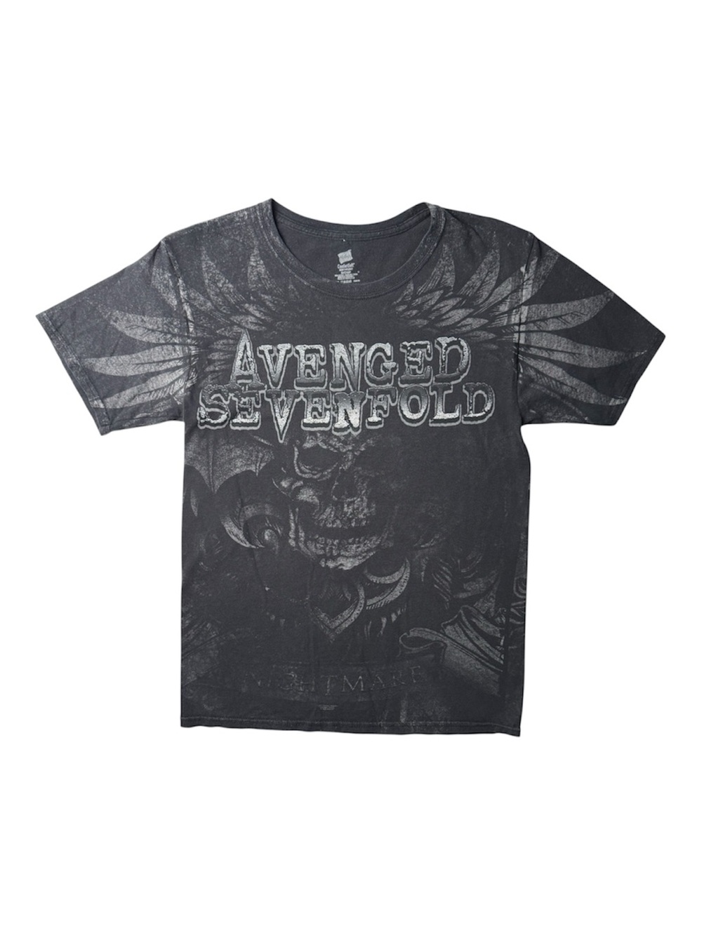 Avenged Sevenfold A7X Black Graphic Tee